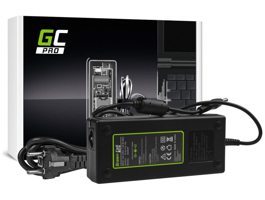 Green Cell PRO lader/strømadapter 19,5 V, 6,15 A, 120 W for Lenovo IdeaPad