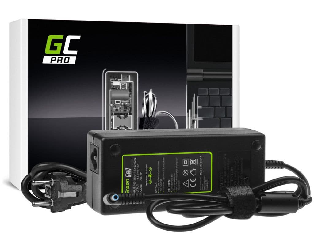 Green Cell PRO Lader / AC-adapter 19,5 V, 6,15 A, 120 W for HP Omen