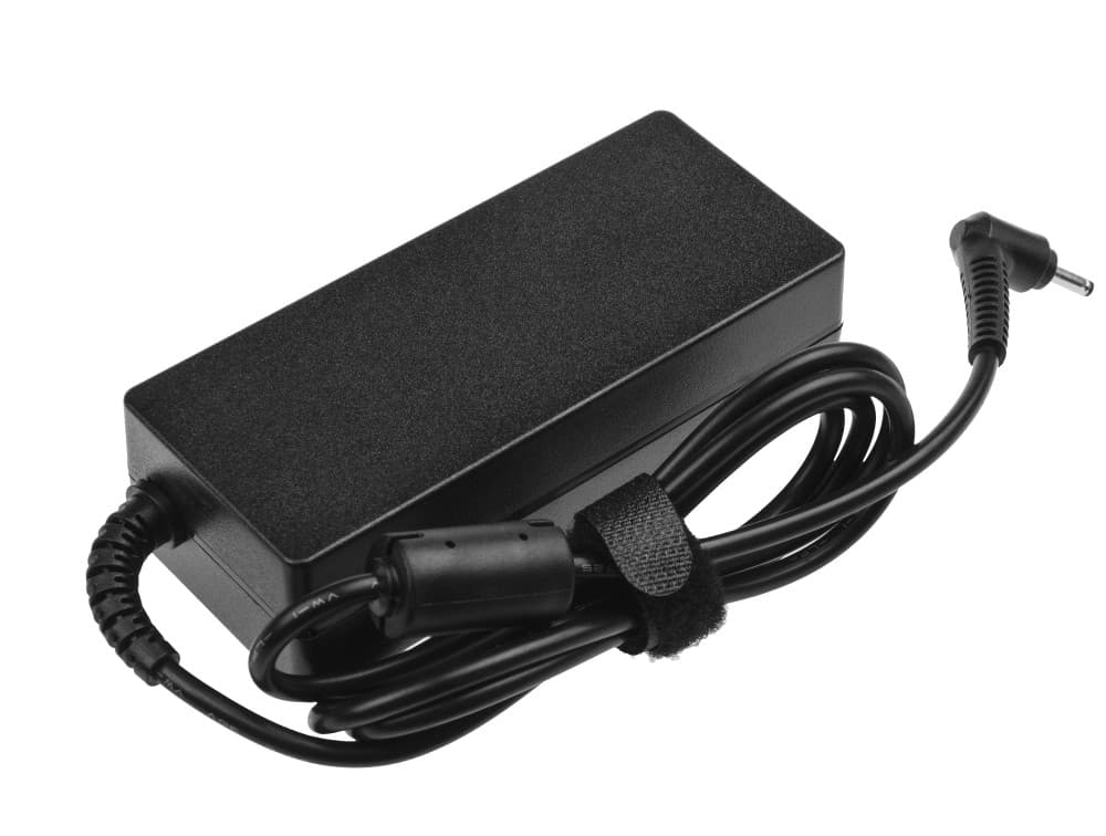 Green Cell Pro-lader for Acer Aspire, Samsung osv., 19V 3.42A 65W - Svart
