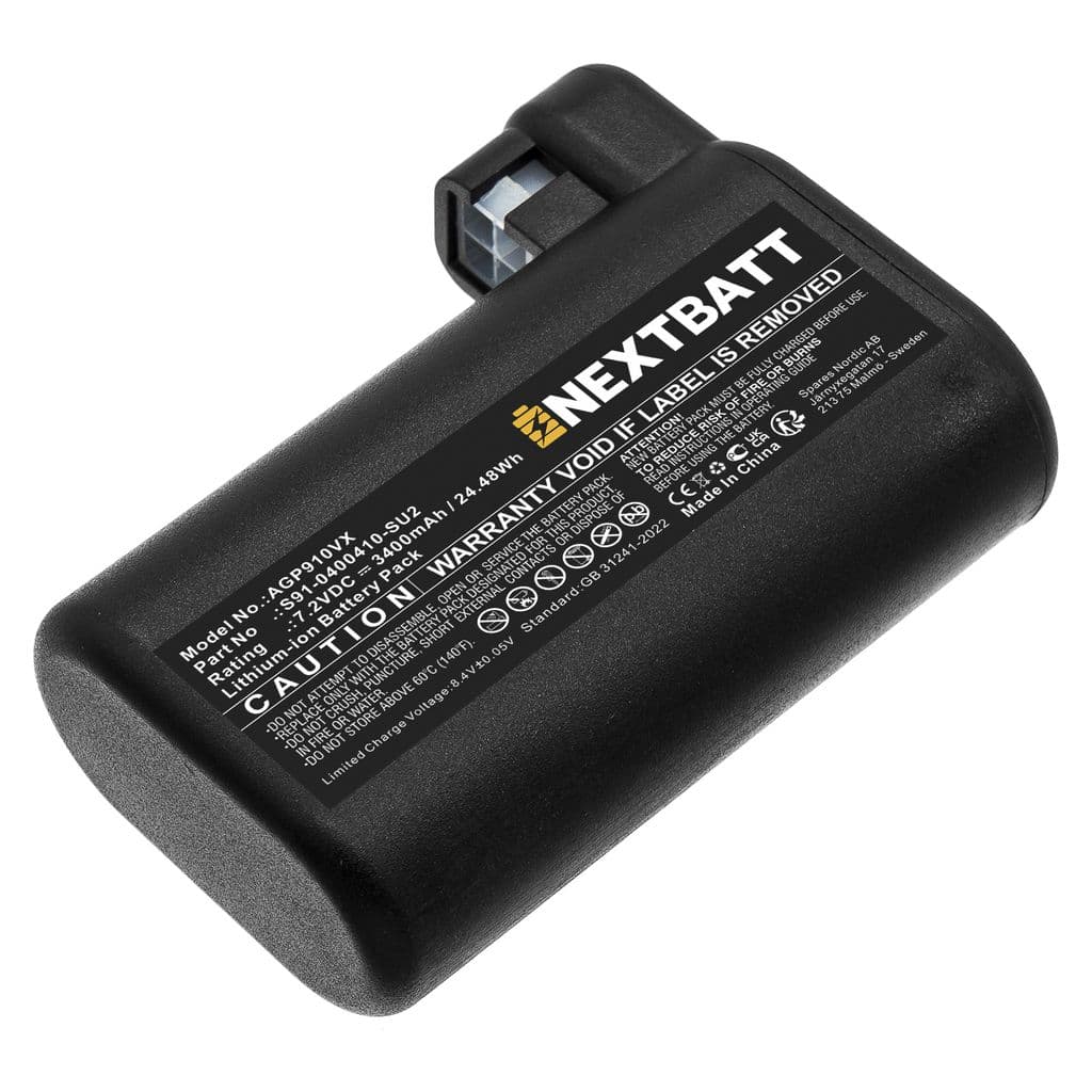 Batteri til AEG Electrolux Osiris etc