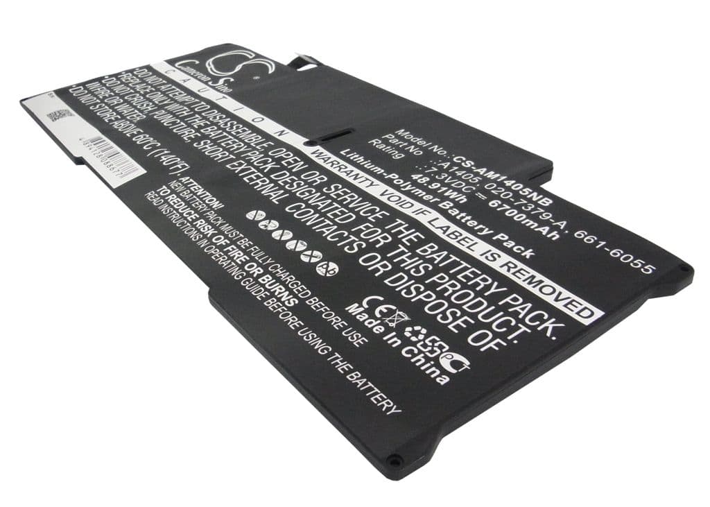 Batteri til Apple Macbook Air 13 2011-2012 A1405
