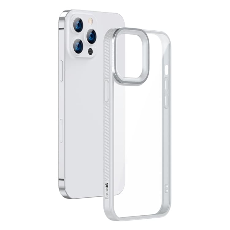 Baseus Crystal Case for iPhone 13 Pro - Grå