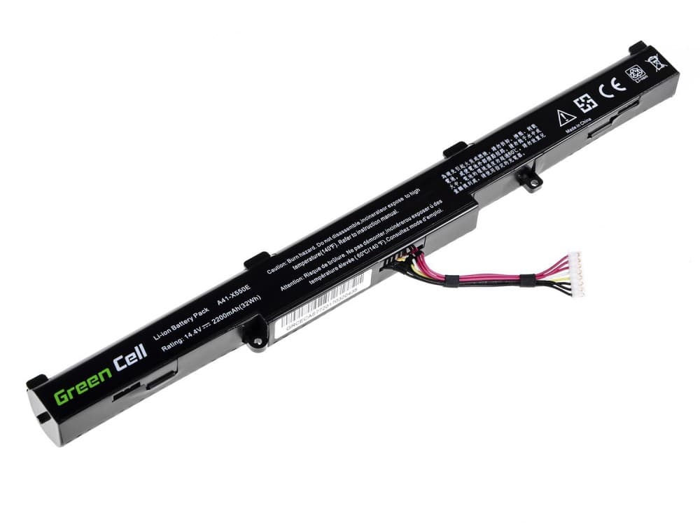 Green Cell Batteri til Asus A41-X550E etc., 14.4V 2200mAh