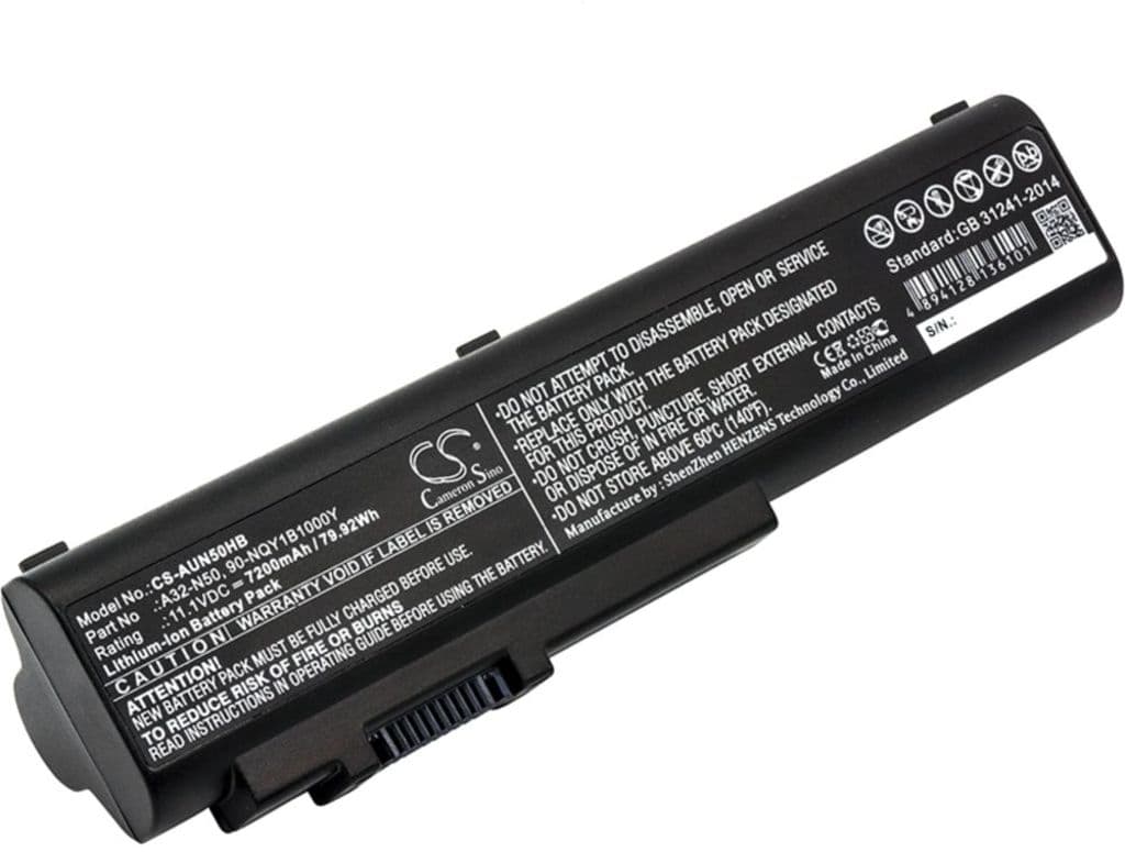 Batteri til Asus N50 etc