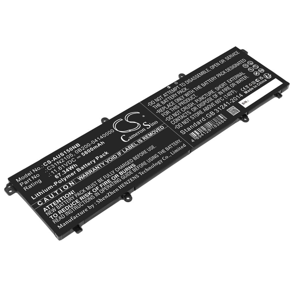 Batteri til Asus Vivobook S 14 OLED K3402ZA-AOQ25031W osv.
