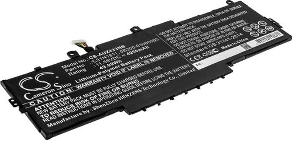 Batteri til Asus ZenBook 14 UX433FN-BP8201T etc