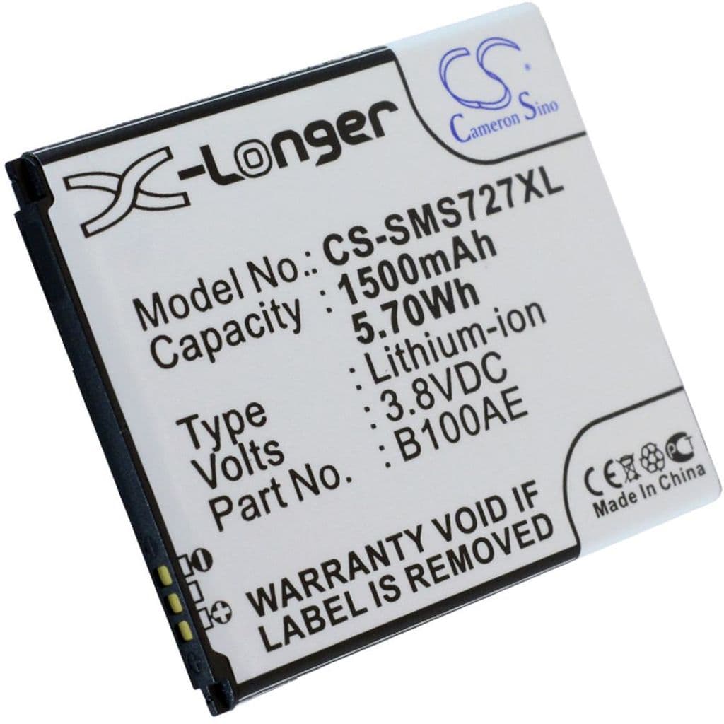 Batteri til Samsung Galaxy Ace 3 etc erstatningsbatteri