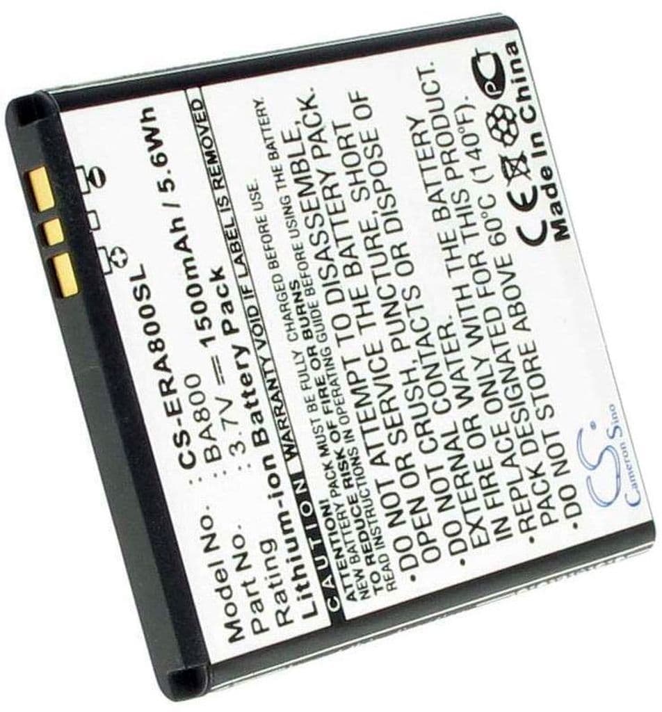 Batteri til BA-800 erstatningsbatteri