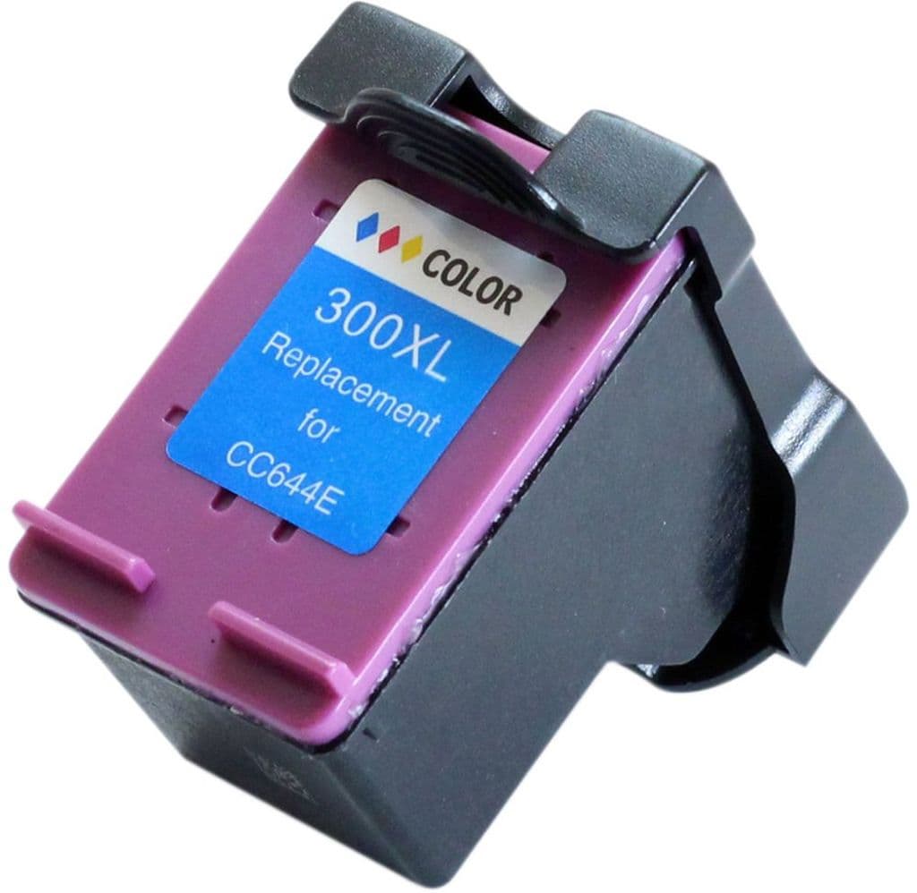 Kompatibel med 300XL (CC643EE) Blekkpatron farge for HP