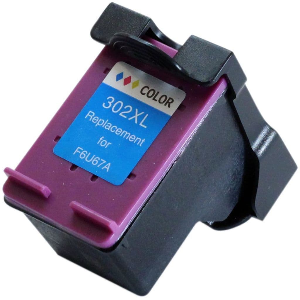 Kompatibel med 302XL (F6U65AE) Blekkpatron farge for HP