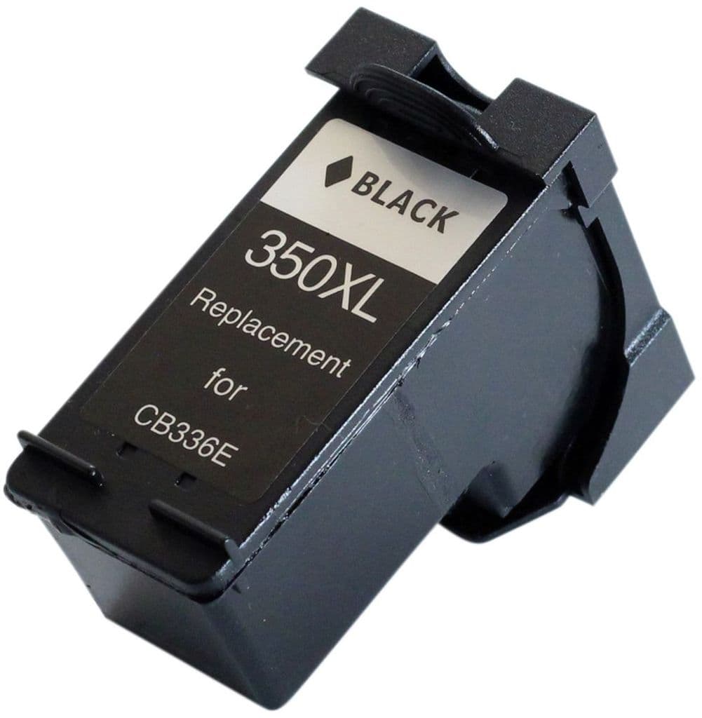 Kompatibel med 350XL (CB336EE) Blekkpatron svart for HP
