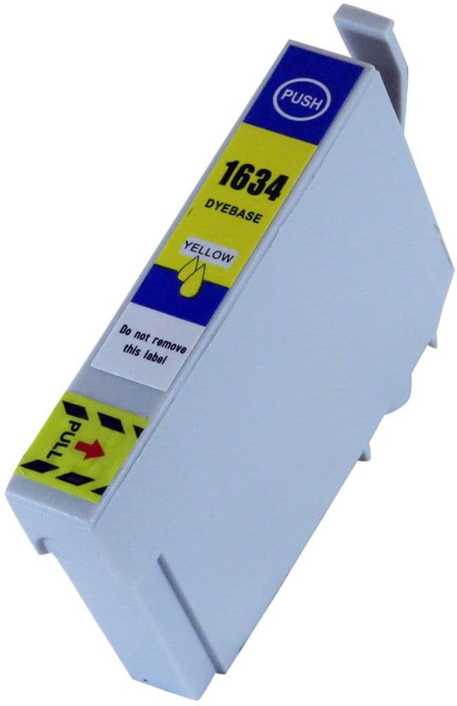 Kompatibel med T1634 (16XL) Blekkpatron gul for Epson