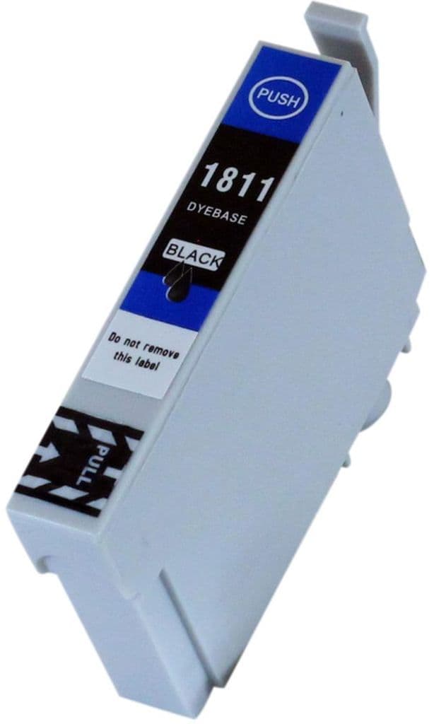 Kompatibel med T1811 Blekkpatron svart for Epson