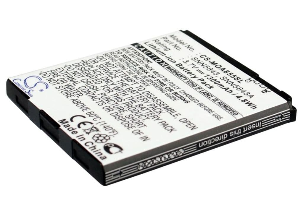Batteri til Motorola BP6X erstatningsbatteri