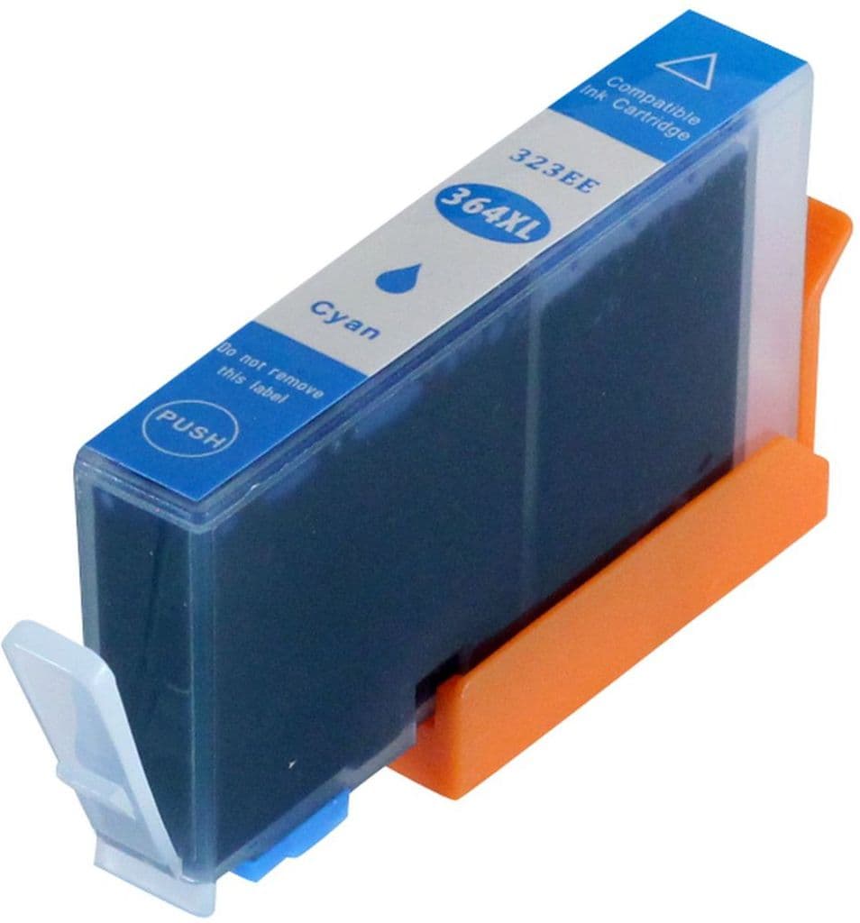 Kompatibel med 364XL (CB323EE) Blekkpatron cyan for HP
