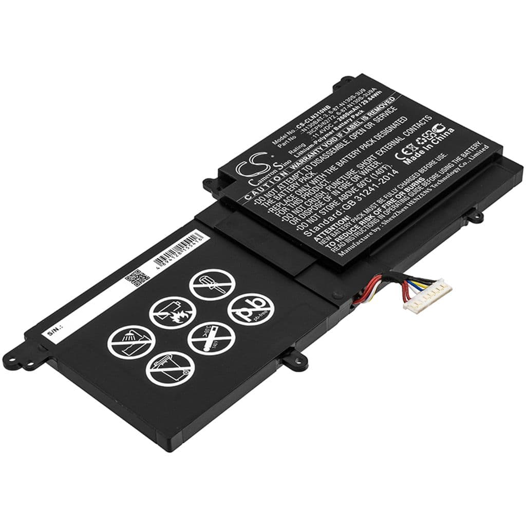 Batteri til Tuxedo System76 Galago Pro 3 etc