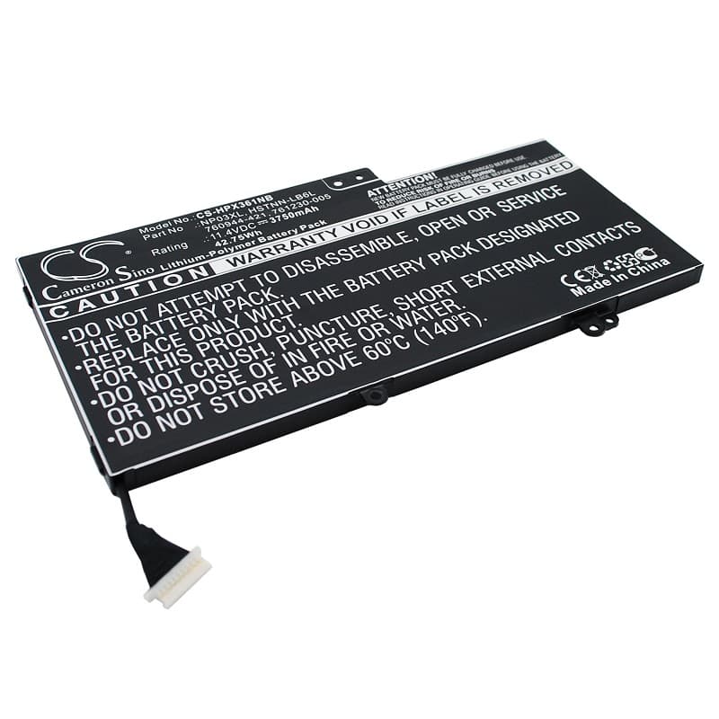 Batteri til HP 15-U011DX etc