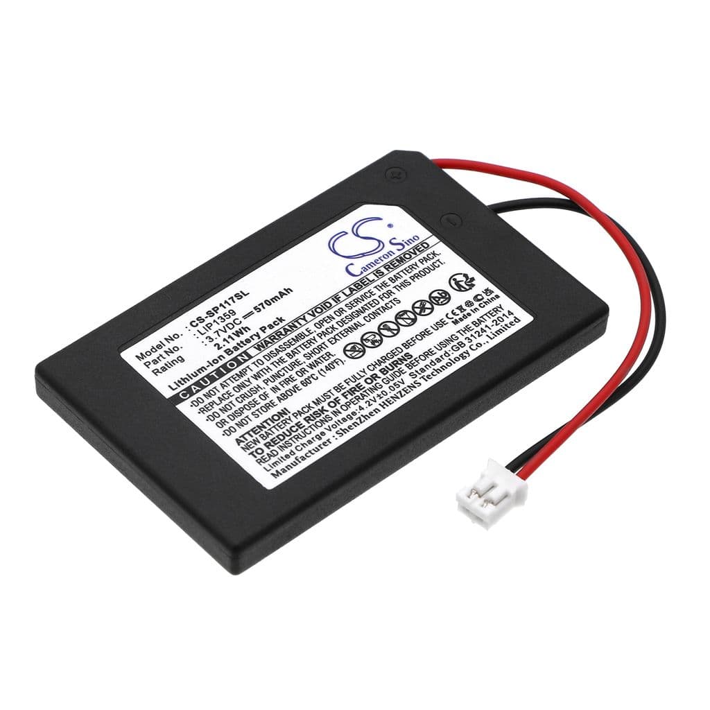 Batteri til Sony LIP1359 erstatningsbatteri