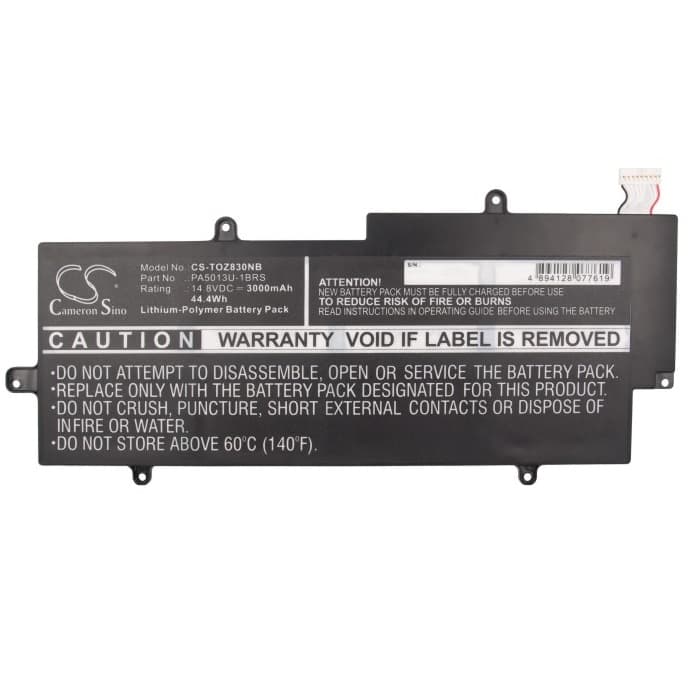 Batteri til Toshiba Portege Z830 etc