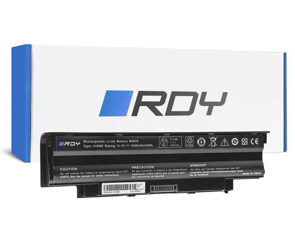 RDY-batteri J1KND for Dell Inspiron 13R 14R 15R 17R Q15R N4010 N5010