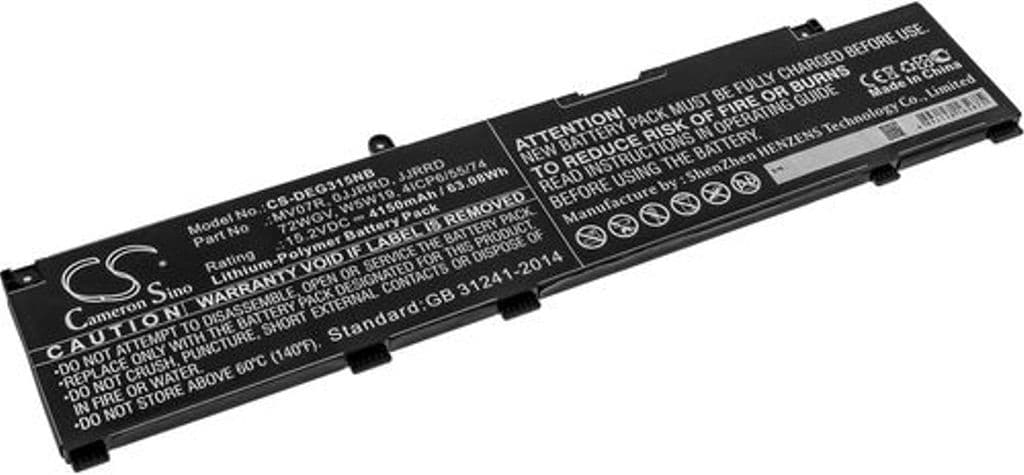 Batteri til Dell G3 15 3500 GN3500EDFSS etc