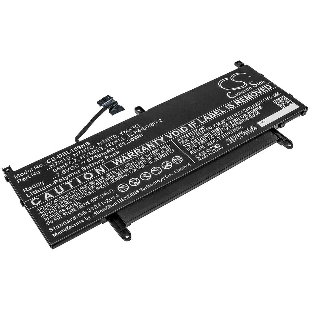 Batteri til Dell Latitude 15 9510 WPK5N etc