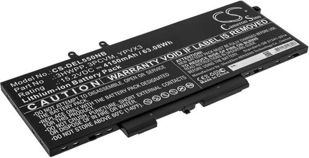 Batteri til Dell Latitude 5501 etc