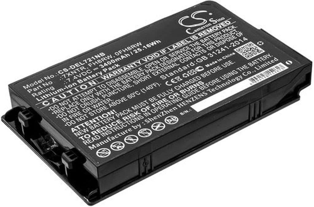 Batteri til Dell Latitude 7202 Rugged Tablet etc