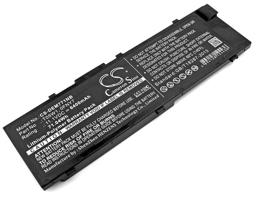Batteri til Dell Precision M7710 etc