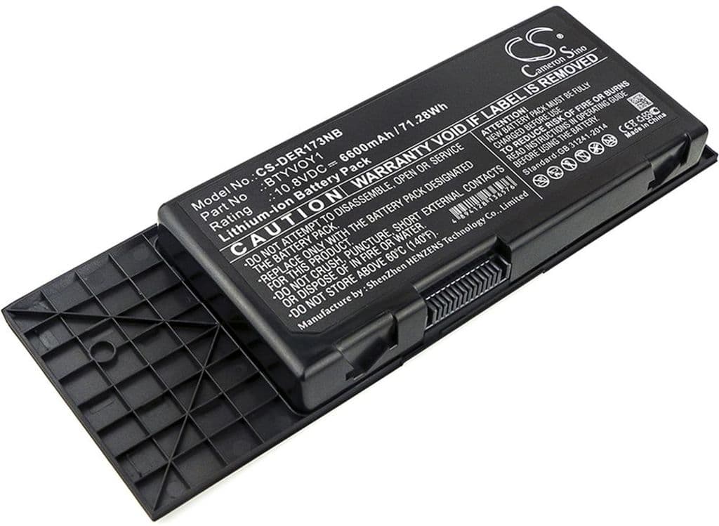 Batteri til Dell Alienware M17x R3 etc