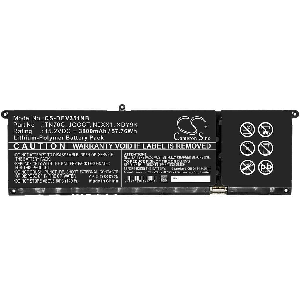 Batteri til DELL Vostro 3510 etc