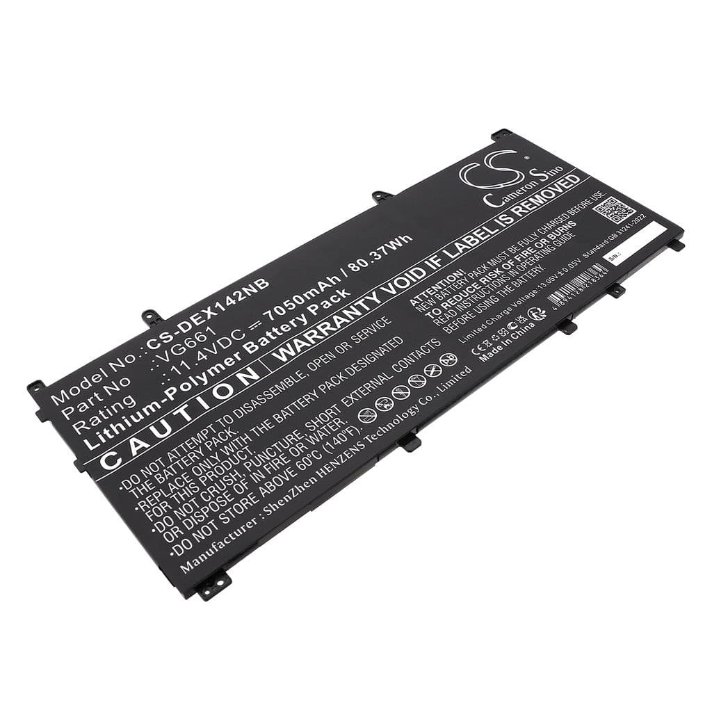 Batteri til DELL Alienware X14 R1 etc