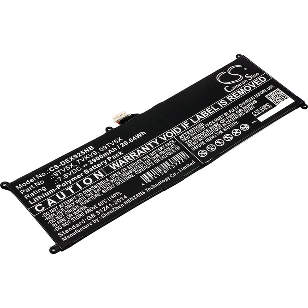 Batteri til DELL XPS 12 9250 etc