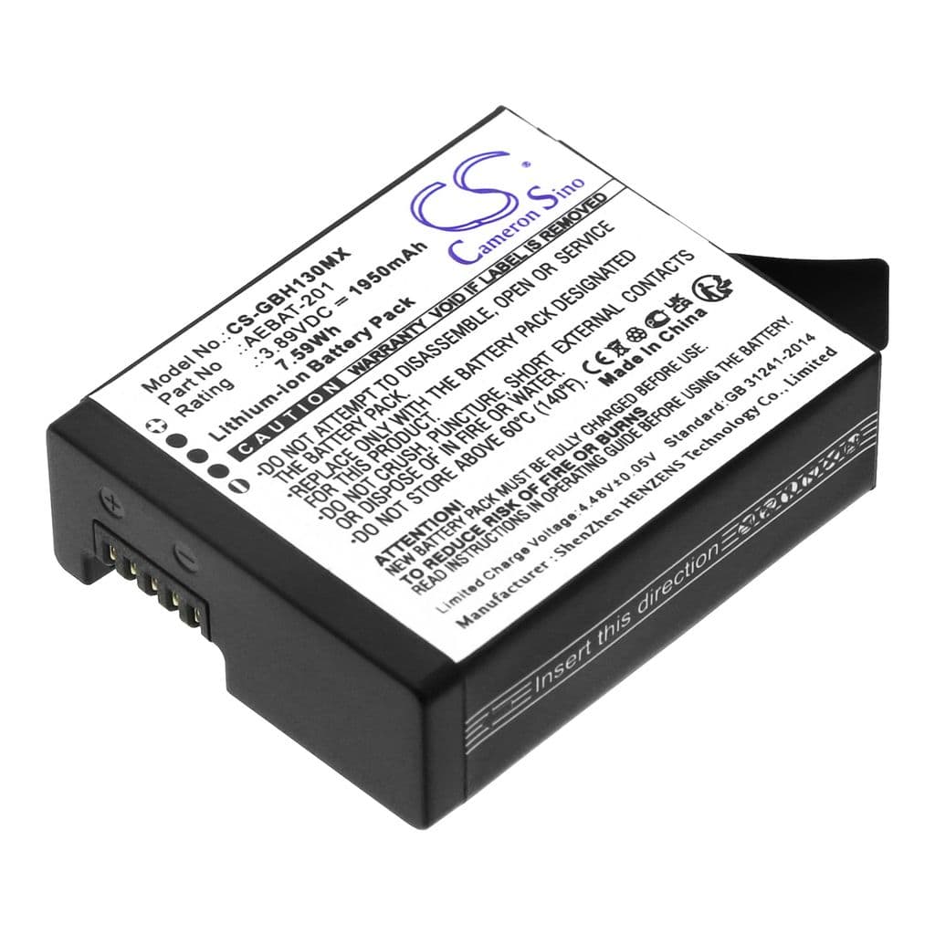 Batteri til GoPro Hero 13 etc