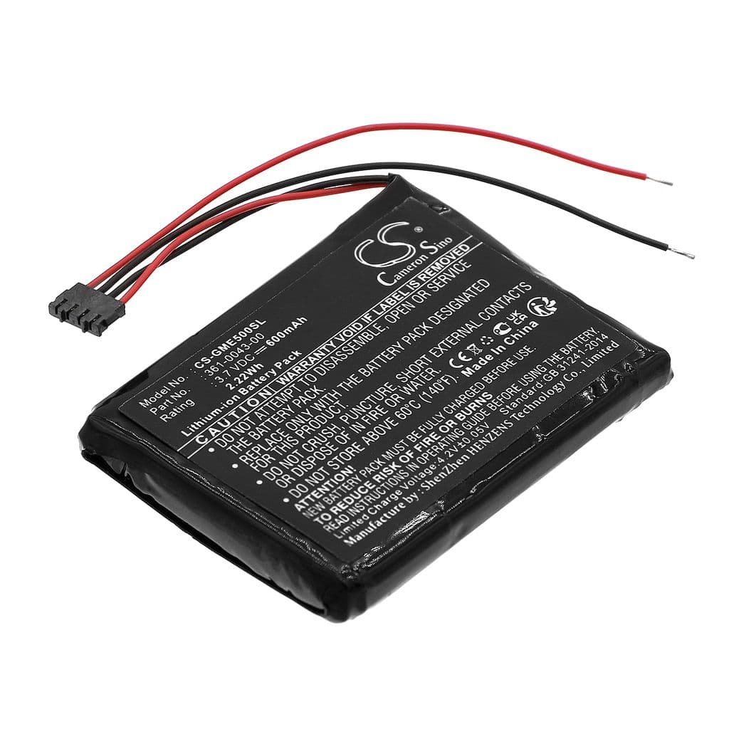Batteri til Garmin Edge 200 etc