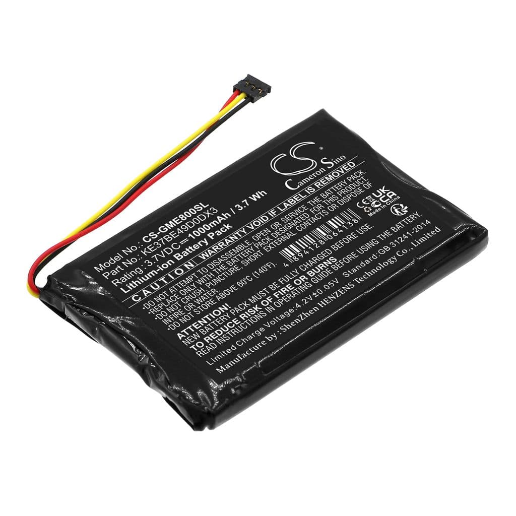 Batteri til Garmin Edge 800 etc