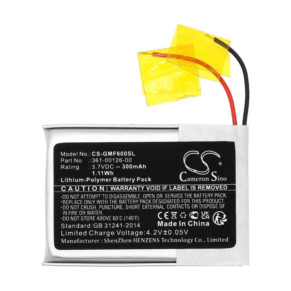 Batteri til Garmin Tactix Delta Solar etc