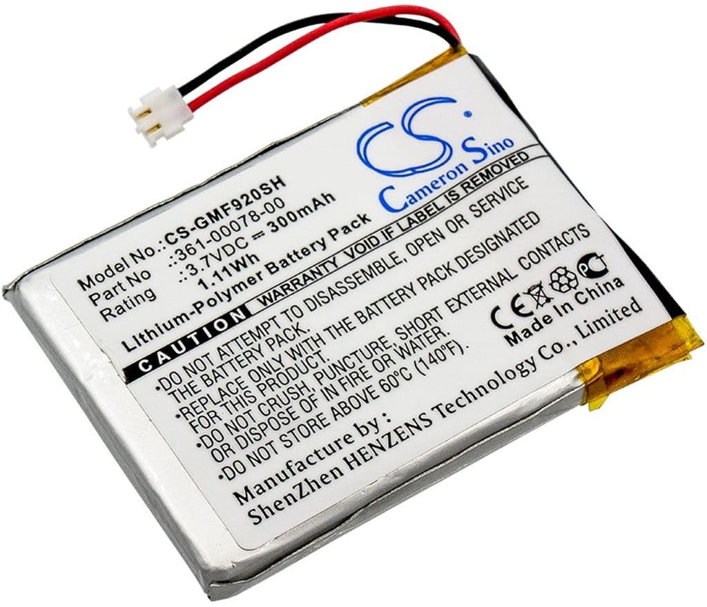 Batteri til Garmin Forerunner 920XT etc