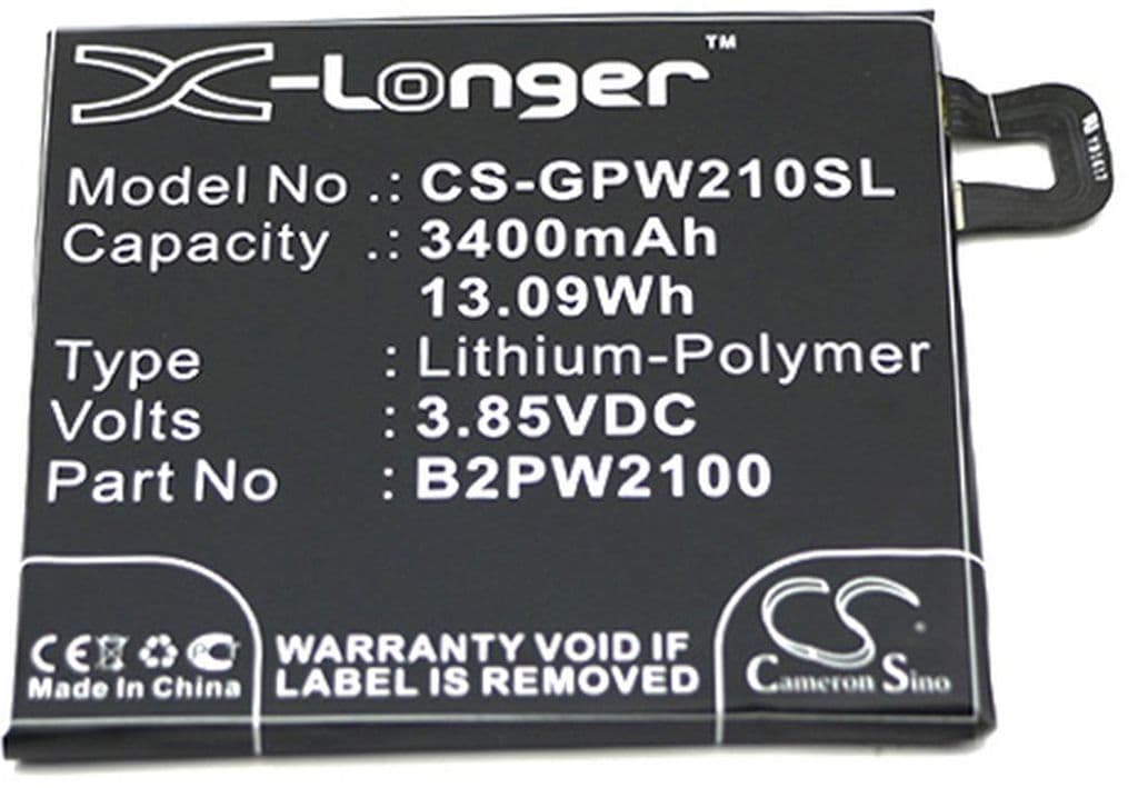 Batteri til Google G-2PW2100 etc