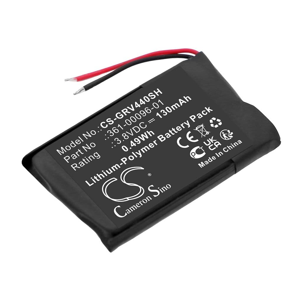 Batteri til Garmin vivoactive 4S 40mm etc