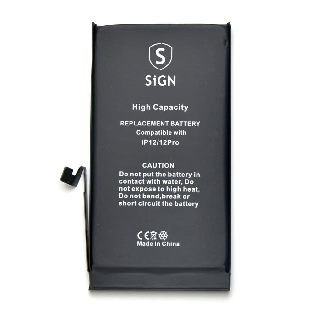 iPhone 12 og 12 Pro høykapasitetsbatteri - 3240mAh