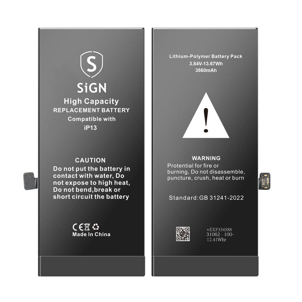 iPhone 13 høykapasitetsbatteri - 3530mAh