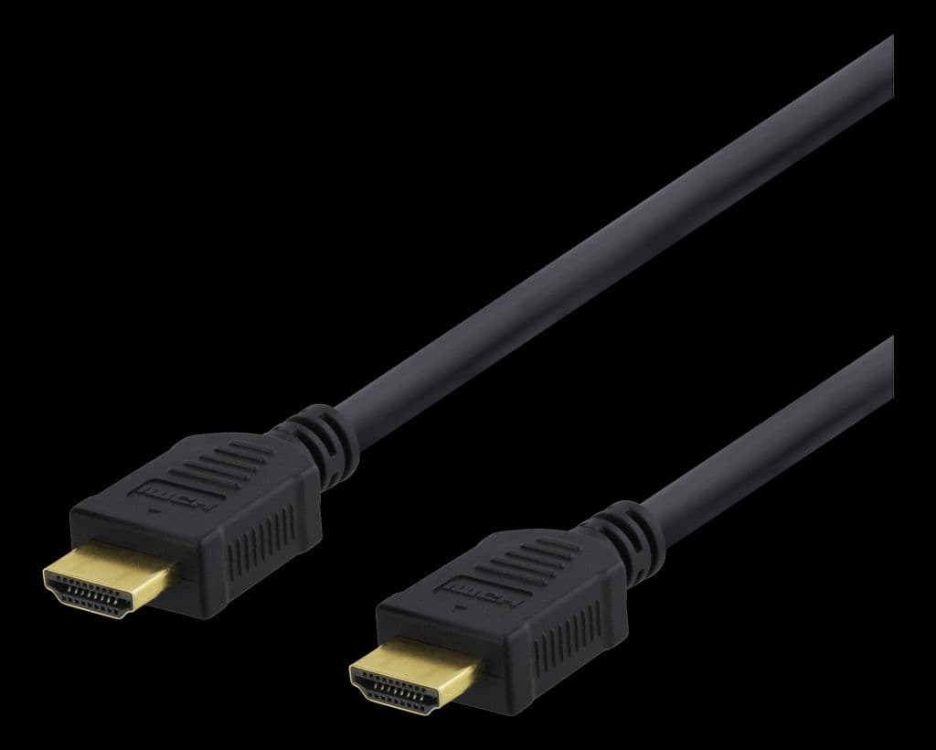 DELTACO High-Speed HDMI cable, 7m, Ethernet, 4K UHD, black