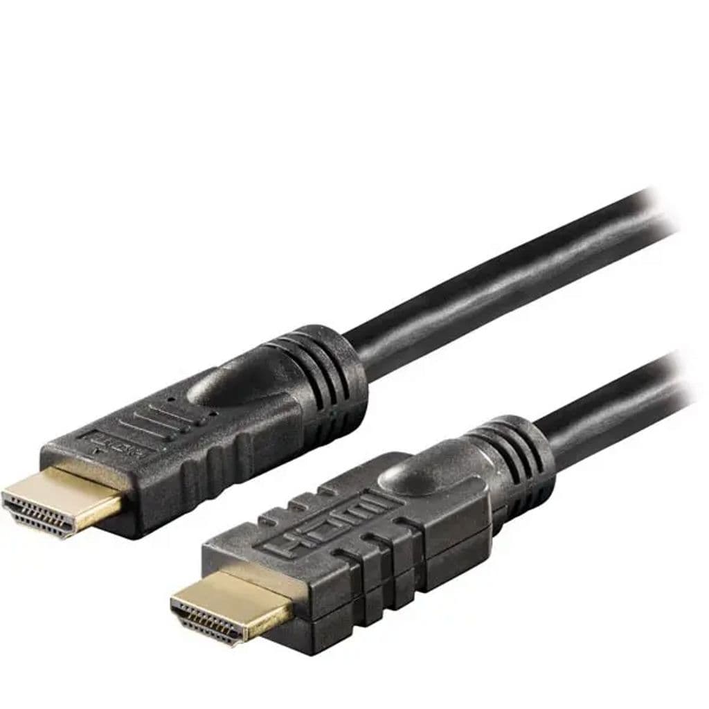 DELTACO Aktiv HDMI-kabel, 10m, svart