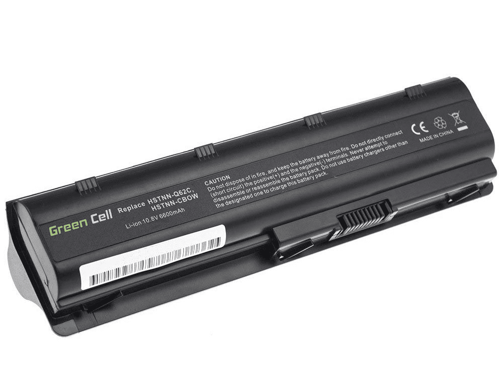 Green Cell-batteri til HP 635, Pavilion G6 osv. 6600 mAh, 11,1 V