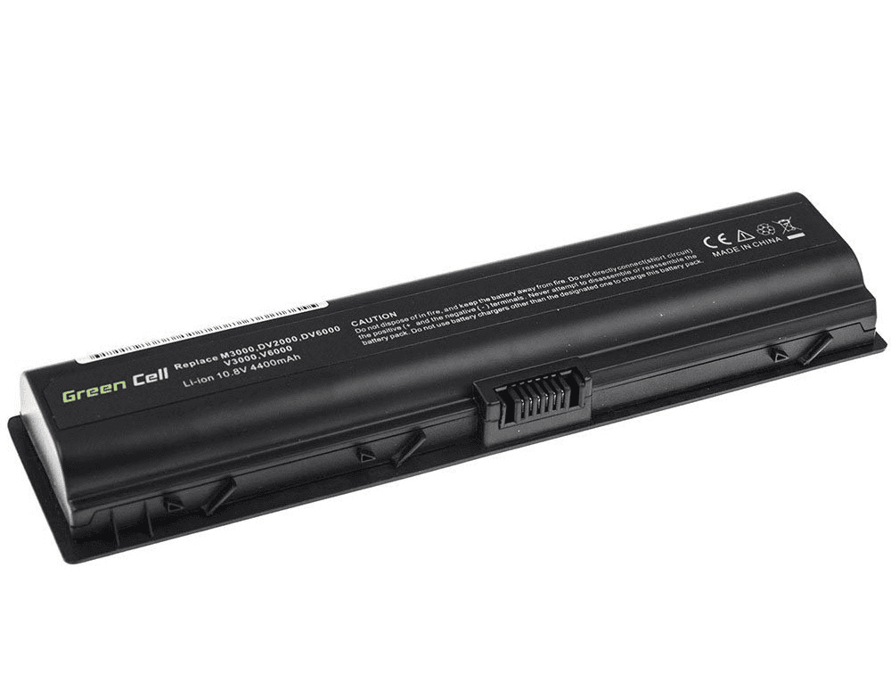 Batteri til Green Cell-batteri til HP Pavilion DV2000, DV6000 osv. 4400 mAh, 11,1 V