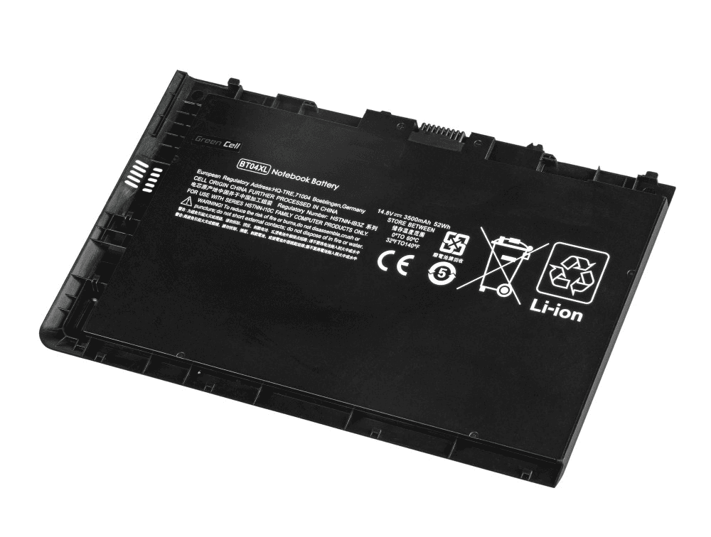 Green Cell-batteri til HP EliteBook Folio 9470m, 9480m osv. 3500 mAh, 14,4 V
