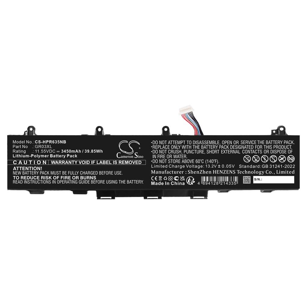 Batteri til HP ProBook 635 AERO G7 osv.