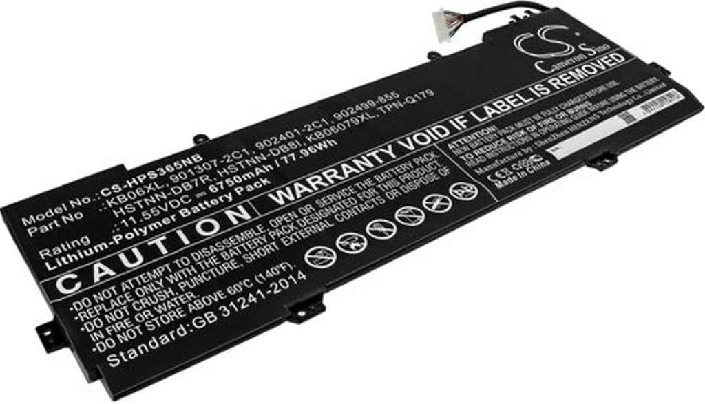Batteri til HP Spectre X360 15-BL001NV etc