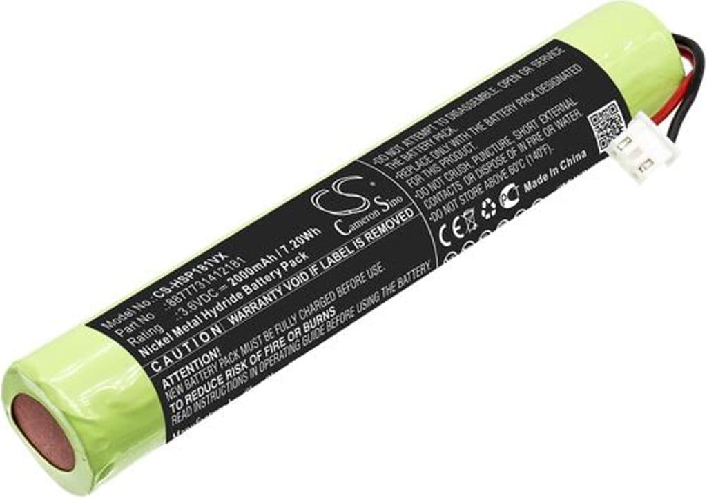 Batteri til Hurricane Spin Scrubber etc